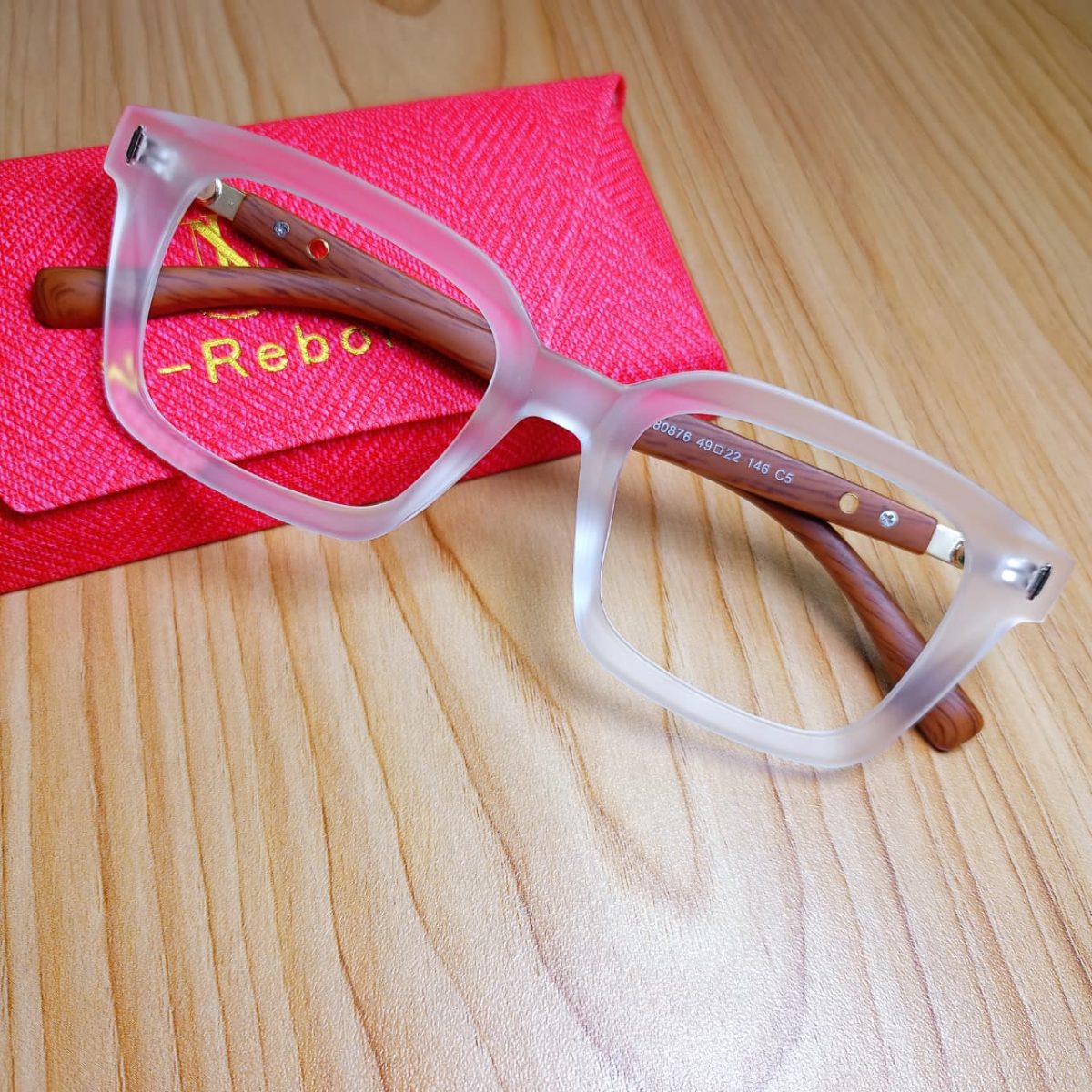 Stylist Matte Finishing Design Eyeglasses - Image 2